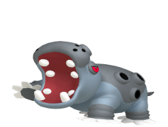 Hippowdon Pokemon, Sand Stream, Evolutionary Line, Thick Fat, Desert Habitat PNG