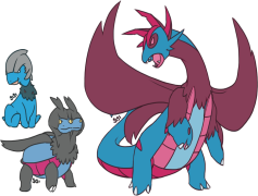 Hydreigon Pokemon, Dragon Type, Evolved Form, Competitive Battle, Dark Type PNG