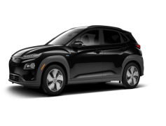 Hyundai Kona EV, Compact Crossover, Electric SUV, Modern Interior, Advanced Technology PNG