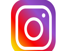 Ig Logo Black, Modern, Icon, Social Media, Visual Identity PNG