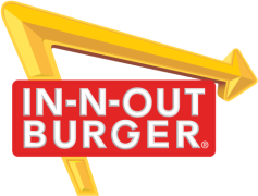 In-N-Out Burger Logo, Classic, Delicious, Fast Food, Iconic PNG
