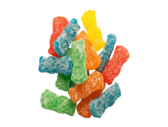 Jelly Candy Gummy Bear, Candy Snacks, Fruity Flavor, Bear Shape, Colorful Delights PNG