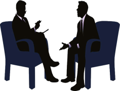 Job Interview Silhouette, Candidate, Professional, Corporate, Opportunity PNG