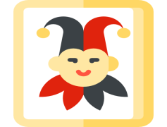 Joker Card, Trickster Icon, Iconic Persona, Playing Card, Comic Symbol PNG