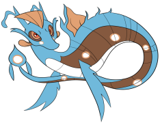 Kingdra Pokemon, Dragon Type, Serpentine, Adaptability, Hoenn Region PNG