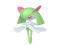 Kirlia Pokemon, Gardevoir Precursor, Psychic Type, Evolved Form, Elegant Appearance PNG