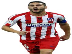 Koke, Soccer, Football, Player, Midfielder PNG