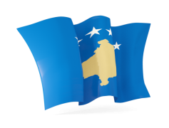 Kosovo Flag, Star Symbols, Balkan Region, National Emblem, Cultural Identity PNG