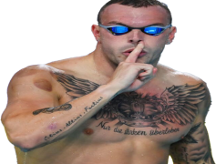 Kyle Chalmers, Swimming Champion, Pool Record Holder, Speedster Swimmer, Sports Personality PNG