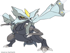 Kyurem Pokemon, Freeze Shock, Ice Type, Unova Region, Legendary Creature PNG