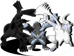 Kyurem Pokemon, Ice Dragon, Ancient Power, Frost Energy, Legendary Creature PNG