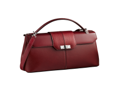 Ladies Handbag Red, Elegant Clutch, Fashion Accessory, Trendy Tote, Stylish Purse PNG