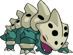 Lairon Pokemon, Iron Defense, Steel Type, Dual Typing, Hoenn Region PNG