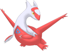 Latias Pokemon, Soft Pink Color, Legendary Creature, Eon Duo, Psychic Ability PNG