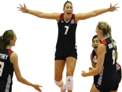 Lauren Carlini, Team Player, Volleyball Star, Champion, Sportswoman PNG