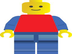 Lego Man, Colorful Plastic, Collectible Model, Fun Construction, Building Block PNG