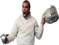 Luca Curatoli, Athlete, Champion, Fencing, Italy PNG