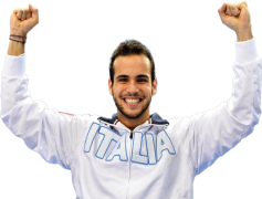 Luca Curatoli, Fencing Champion, Olympic Competitor, Italian Athlete, Sabre Specialist PNG