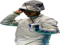 Luca Curatoli, Fencing Champion, Sports Excellence, Sword Fighting, Competitive Spirit PNG