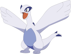 Lugia Pokemon, Water Type, Wind Control, Psychic Type, Legendary Creature PNG