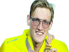 Mack Horton, World Champion, Swimming Competitor, Distance Freestyle, Australian Athlete PNG