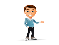 Man Cartoon, Fun, Whimsical, Creative, Playful PNG