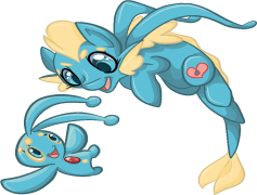 Manaphy Pokemon, Marine Guardian, Cute Appearance, Mythical Creature, Legendary Pokemon PNG