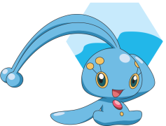 Manaphy Pokemon, Mythical Creature, Water Type, Legendary Pokémon, Egg Move Specialist PNG