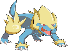 Manectric Pokemon, Static Electricity, Intimidating Presence, Electric Type, Lightning Speed PNG