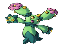 Maractus Pokemon, Dance, Sunlight, Cactus, Grass-Type PNG