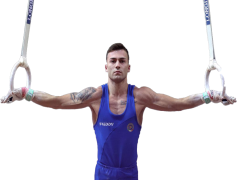 Marco Lodadio, Sports Champion, Athletic Excellence, Olympic Competitor, Gymnastics Star PNG
