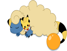 Mareep Pokemon, Sheep-like, Electric Type, Johto Region, Static Ability PNG