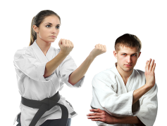 Martial Karate Male Fighter, Male Fighter, Self-Defense, Karate Techniques, Physical Training PNG