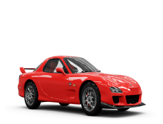 Mazda RX-7, Tuning Potential, Lightweight, Sports Car, Japanese Classic PNG
