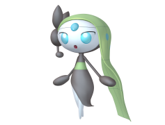 Meloetta Pokemon, Fighting, Psychic, Musical, Legendary PNG