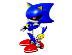 Metal Sonic, Villain, Cyborg, Sonic, Technology PNG