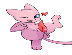 Mew Pokemon, Psychic Type, Legendary Creature, Generation One, Transformative Powers PNG