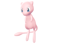 Mew Pokemon, Special Abilities, Ancient Myth, Psychic Type, Rare Find PNG