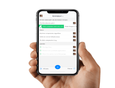 Mockup Hand Holding Smartphone, Smartphone Preview, Touchscreen Interface, Technology Presentation, User Interaction PNG