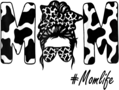 Mom Life, Family Moments, Joyful Chaos, Nurturing Spirit, Parenting Journey PNG