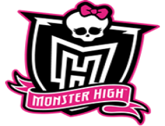 Monster High Logo, Ghoulish Branding, Vampiric Mascot, Creepy Chic Style, Teen Monster Identity PNG