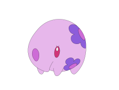 Munna Pokemon, Moonlight, Dream Eater, Cute Creature, Dream Mist PNG