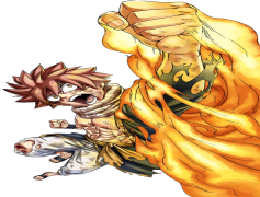 Natsu, Dragon, Mage, Fantasy, Fire PNG
