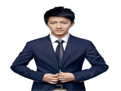 Navy Blue Suit PNG