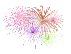 New Year Fireworks, Festivities, Sky, Spectacle, Celebration PNG