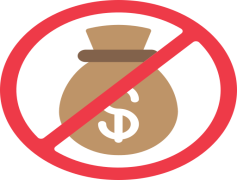 No Money, No Wealth, No Income, No Funds, No Cash PNG