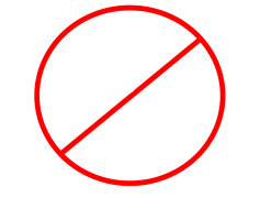 No, Never, Abstain, Not, Negative PNG