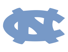 North Carolina Tar Heels Logo, Iconic, Basketball, Tradition, Athletic PNG