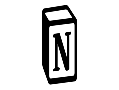 Notion Logo, Symbol, Modern, Icon, Emblem PNG