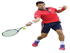 Novak Djokovic, Competitive Spirit, Record Holder, Tennis Champion, Grand Slam Winner PNG